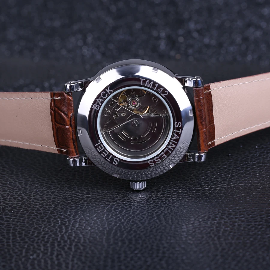 Часы наручные мужские механические Автоматические с автоподзаводом и