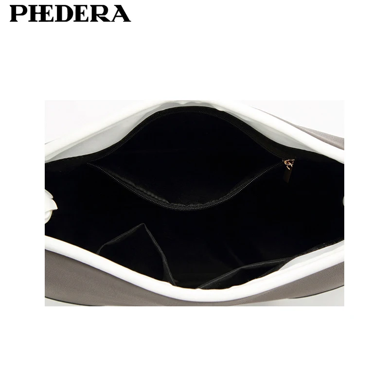 Phedera Фирменная новинка моды кисточкой Сумки на плечо для Для женщин простые