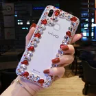 Чехол X60 для телефона Vivo V20 SE Y20 y12s Y20i X50 Pro Y73S Y70S Y30 Y11 Y17, прозрачный роскошный чехол