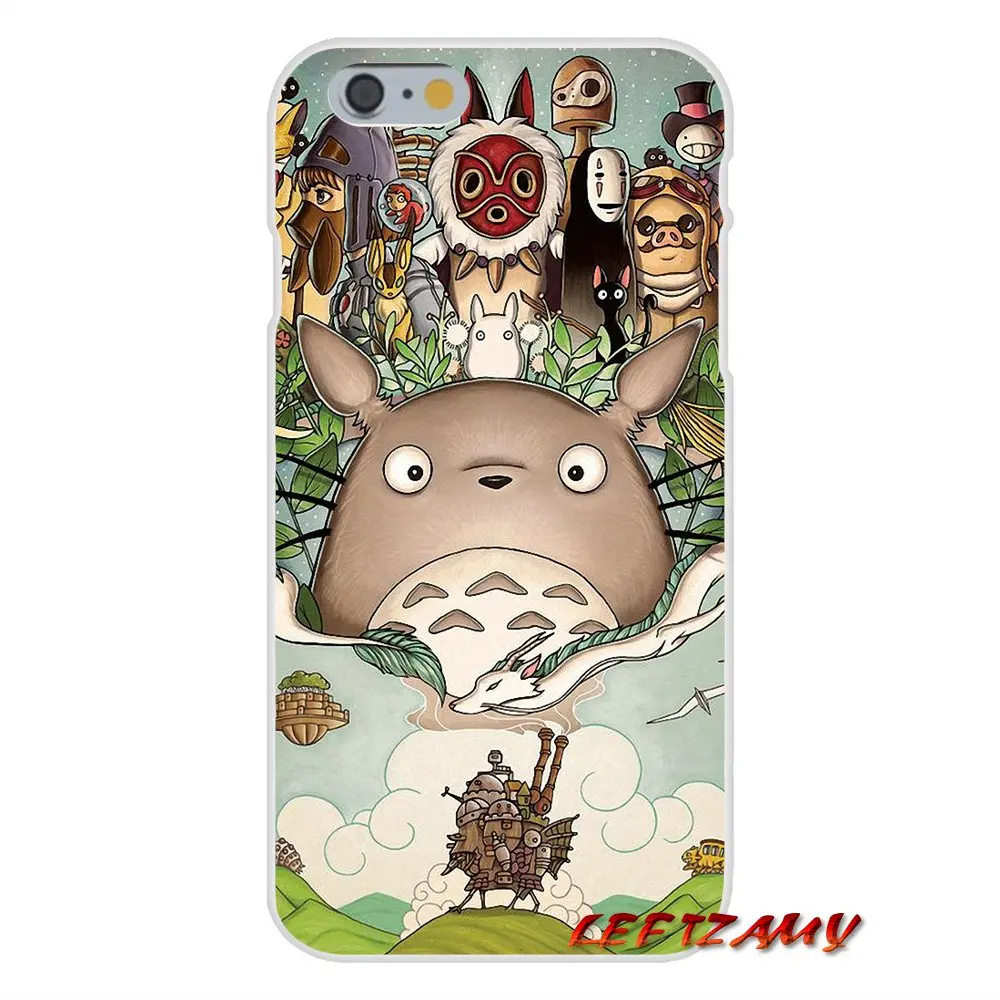Для Samsung Galaxy S4 S5 MINI S6 S7 edge S8 S9 S10 Plus Note 3 4 5 8 9 Аксессуары чехлы для телефонов Hayao Miyazaki