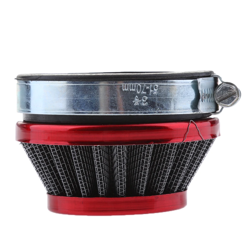 Air Filter Red 58mm 60mm for MiniMoto Water Liquid Cooled Racing Bike | Автомобили и мотоциклы