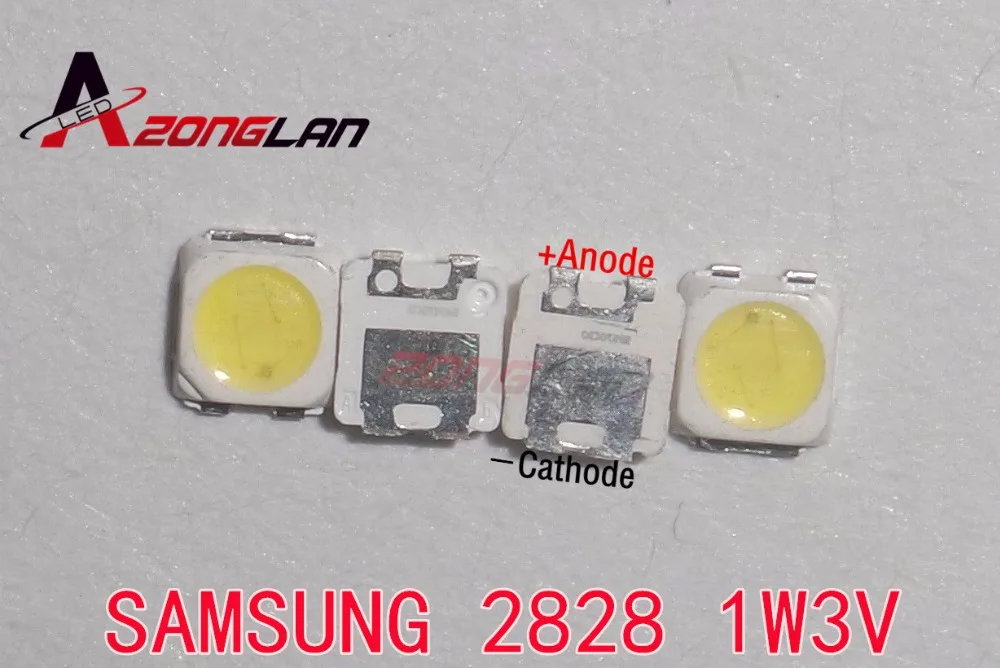Для 50 шт SAMSUNG 2828 LED подсветка TT321A 1 5 W 3 с zener 3V 3228 холодный белый ЖК для ТВ
