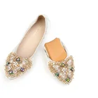 Женские туфли на плоской подошве, с острым носком, большие размеры 41, 42, 43, 44, 45