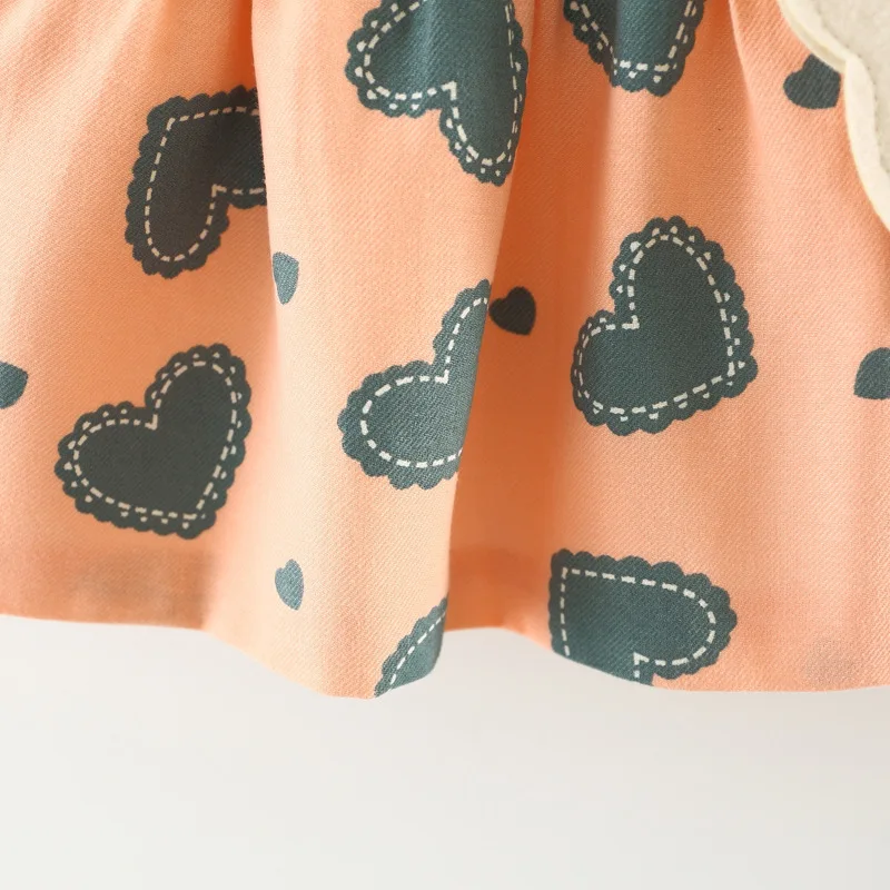 Детское платье для девочек от 6 до 36 месяцев Одежда новорожденных малышей детская