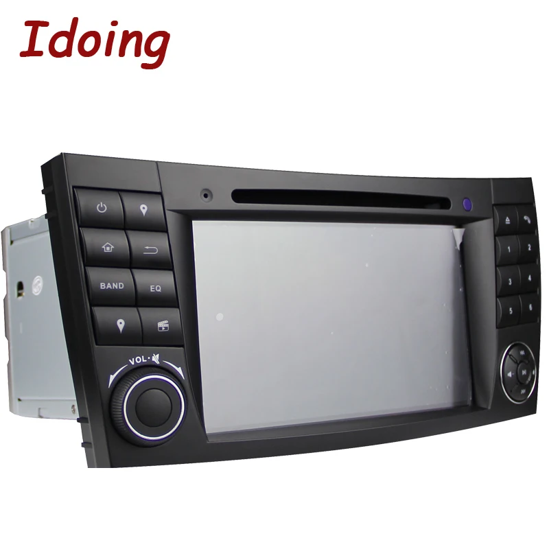 Idoing 2Din руль для MercedesBenz E Class W211Car DVD Мультимедиа Видео плеер Android7.1GPS навигация Bluetooth