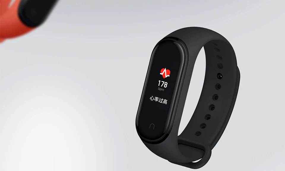 Xiaomi mi смарт-браслет 4 цветной сенсорный экран музыкальный пульсометр mi Band 4 стандарт