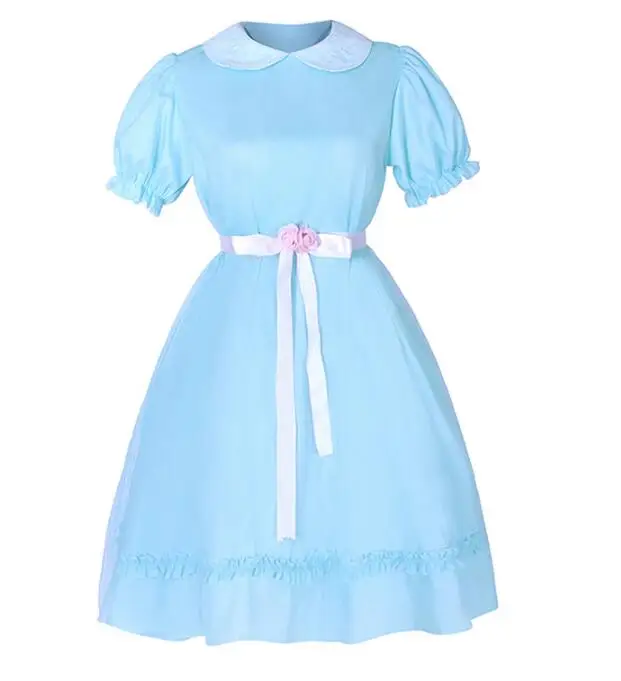 Костюм на Хэллоуин сияющая Лиза и Луиза бернз Грейди Близнецы синее платье