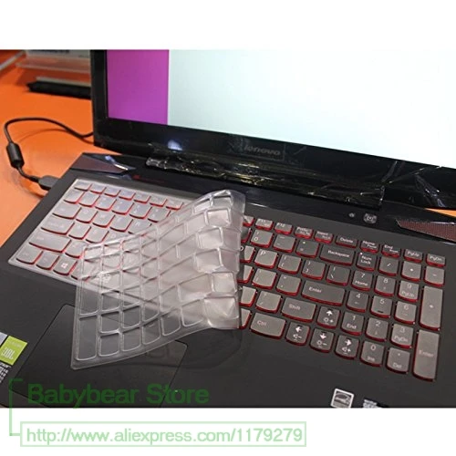 Ультратонкий Мягкий защитный чехол для клавиатуры из ТПУ 15 дюймов Lenovo Essential G510 G570