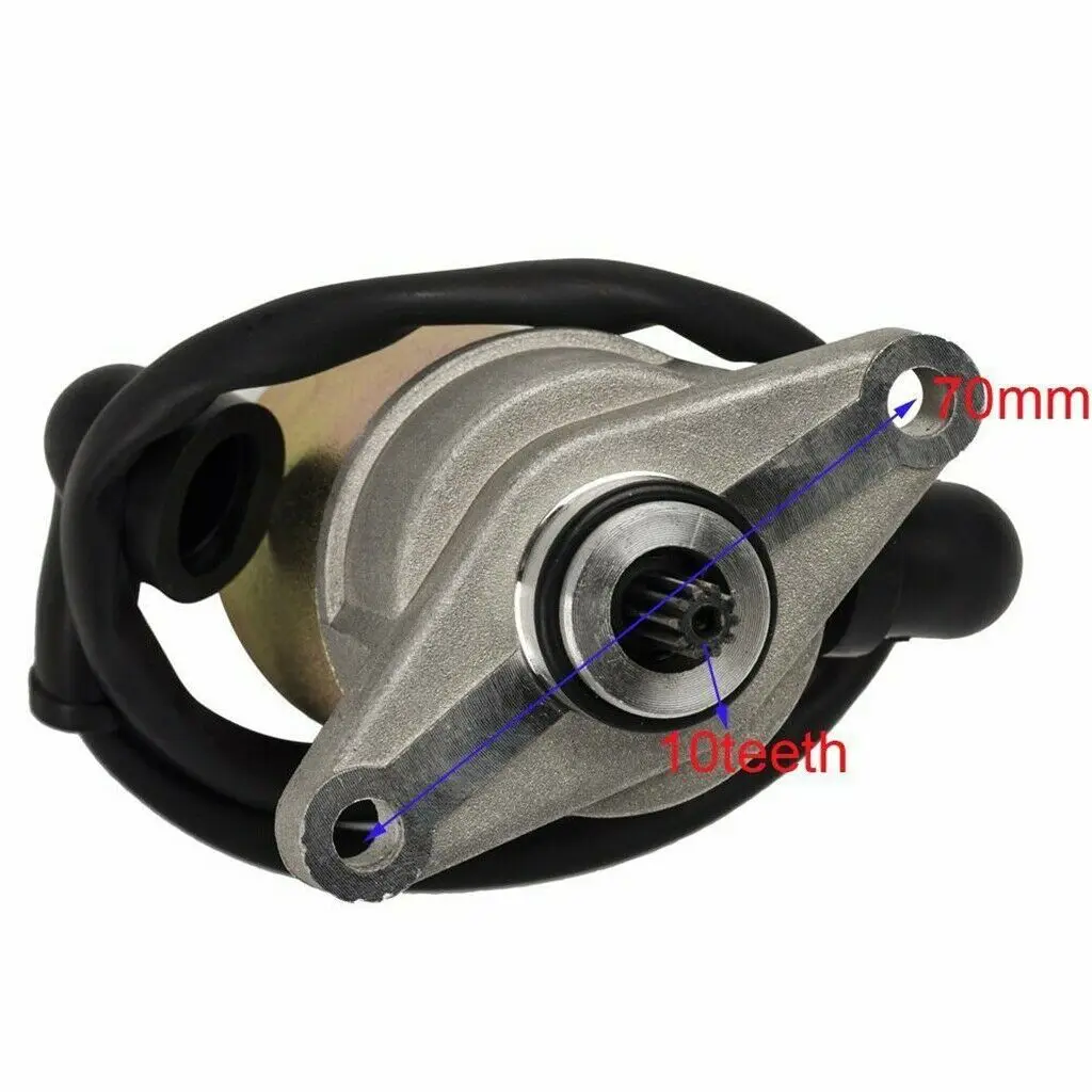 Новый # RJY GY6 139QMB электрический стартер 50/80cc китайский скутер мопед ATV (Стандартная