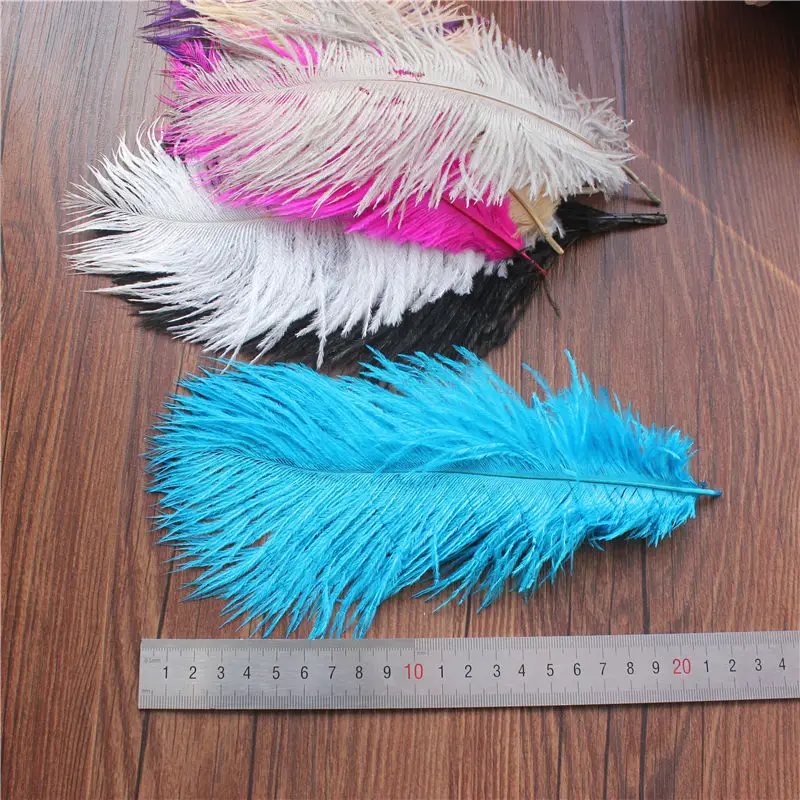 50 шт. украшенные перьями страуса 20 25 см|ostrich feather|natural ostrich feathersfeather feather |