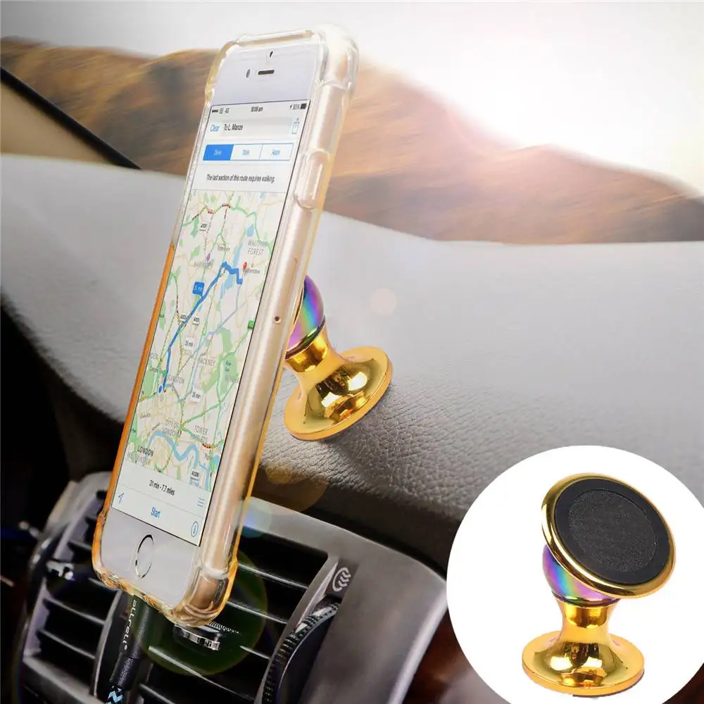 Универсальный Магнитный 360 градусов вращения Автомобильный GPS держатель