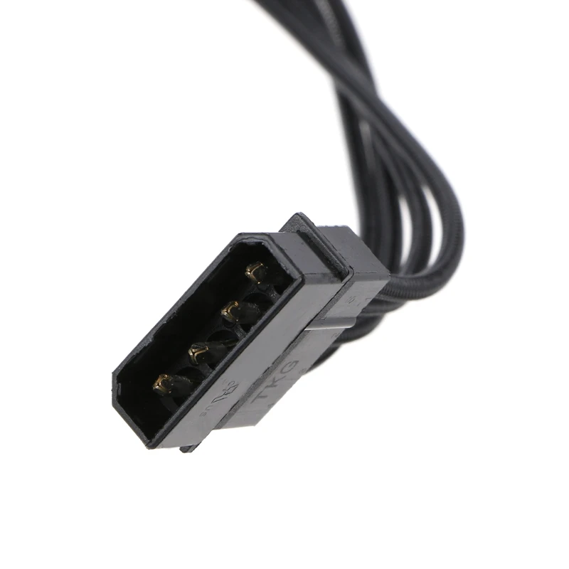 1 шт. ATX 4Pin 4P IDE Molex к 4 SATA Serial ATA Кабель питания Шнур 18AWG провод новый|Адаптеры