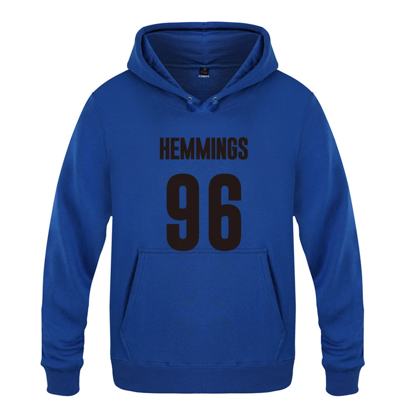Luke Hemmings-5 секунд лета 5SOS толстовки мужские пуловер свитшот флисовый - Цвет: LAY HET