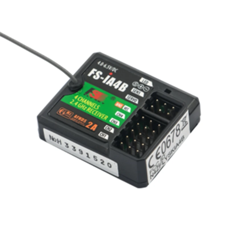 Оригинальный Flysky FS GR3E GR3F BS4 BS6 iA4B BS3 FGr4 FGr4S 2 4 ГГц 4CH для RC автомобилей передатчик Traxxas