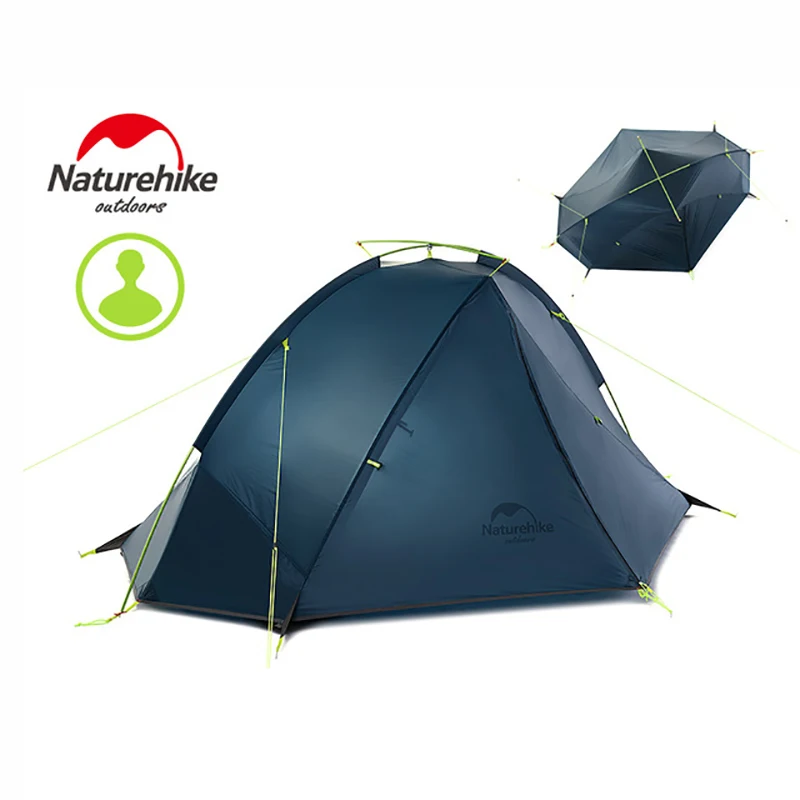 NatureHike 20D водонепроницаемый 1 2 человека палатка для кемпинга Отдых на природе