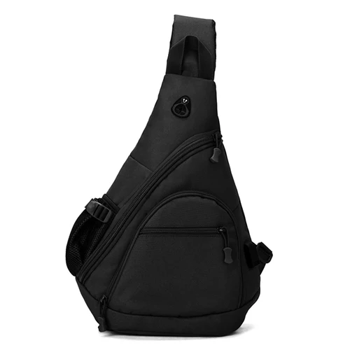 Black Тактический Военный Рюкзак Слинг Грудь Обновления Сумка Молл Рюкзак Большой Сумка Кроссбоди долг Шестерни для рыбалки кемпинг - Цвет: Black