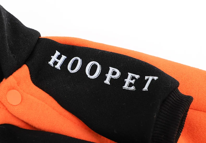 Hoopet Одежда для собак, хлопковая толстовка с капюшоном, модная одежда, весенне-осеннее пальто для собак, одежда для домашних животных, куртка для собак