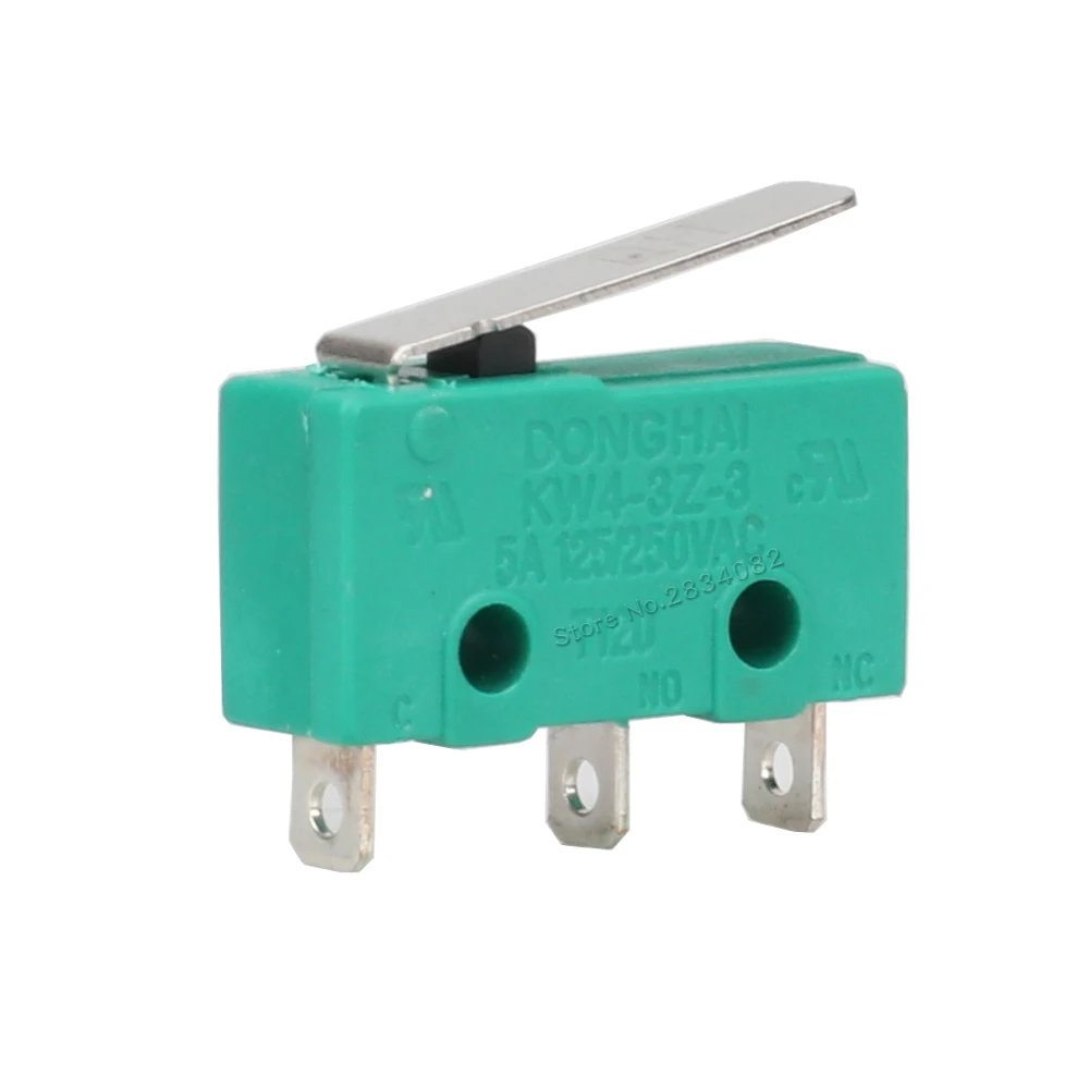 5A 125/250VAC микро переключатель 1NO 1NC 3 контактный уровневый рычажный концевой