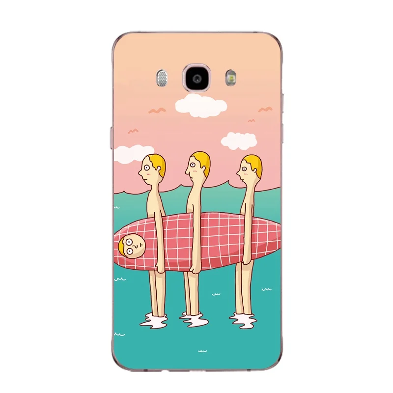 Soft Clear TPU Phone Case For Samsung J3 J5 J7 S6 S7 S8 note8 A3 A5 C7 J2prime Hellokitty Panda Pooh Bear Cover Free Shipping | Мобильные