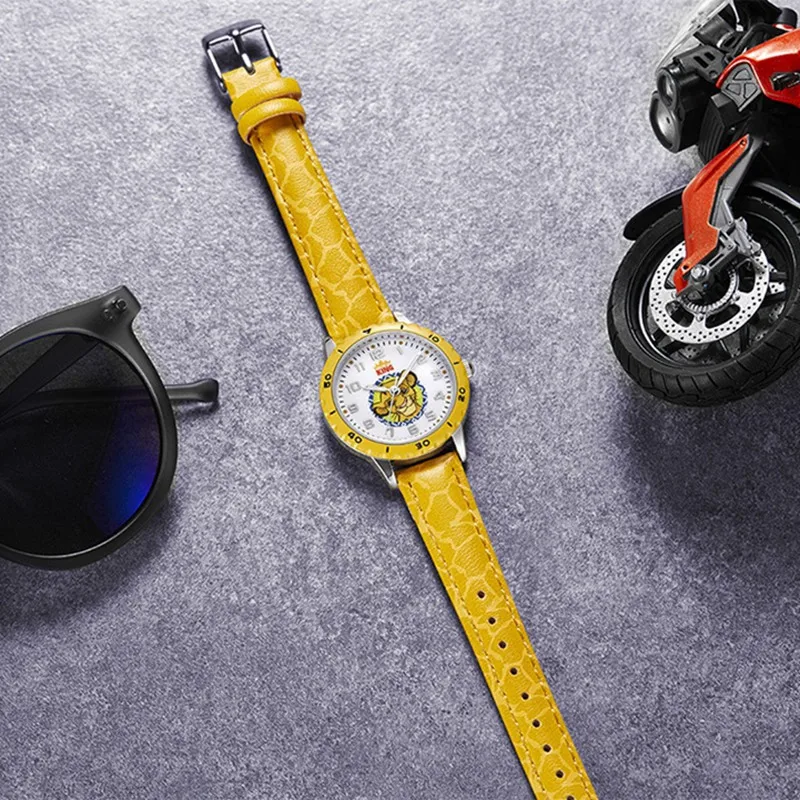 Little Simba Lion King Children's Quartz Watch PU Band Waterproof Fashion Casual Blue Kid Disney Cartoon Watches Gift Kol Saati