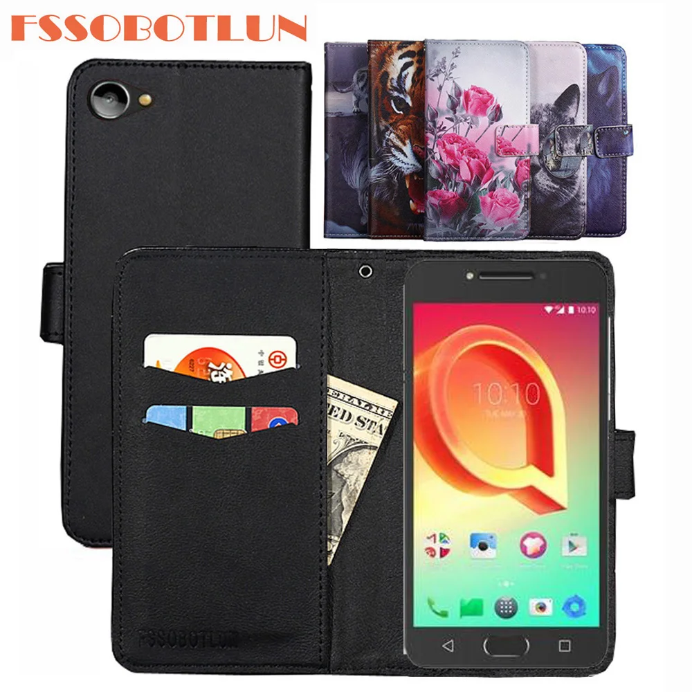 FSSOBOTLUN флип-чехол из искусственной кожи для Alcatel A5 5085Q Модный Магнитный