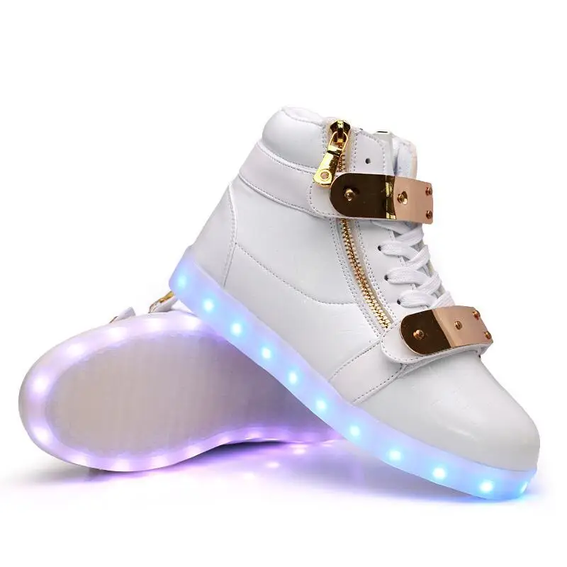 Горячая Продажа женской обуви 8 Цвета Высокие ПРИВЕЛО Обувь для Взрослых Белый