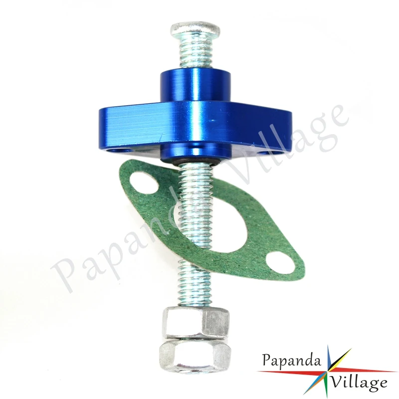 

Blue Motocycle Off Road Manual Cam Timing Chain Tensioner with Gasket for Yamaha TTR 225 XT 225 TW 200 BW 350 YFZ 450 450R