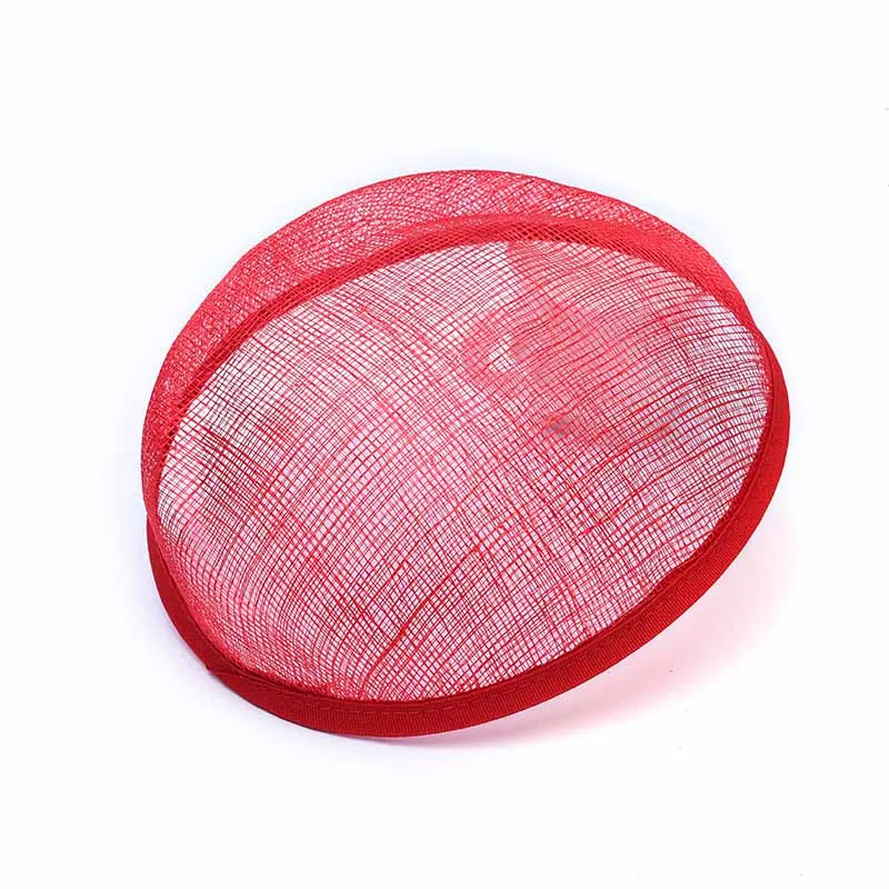 Sinamay Женская шляпка 21*17 королевская Вуалетка Millinery пиллбокс женские береты