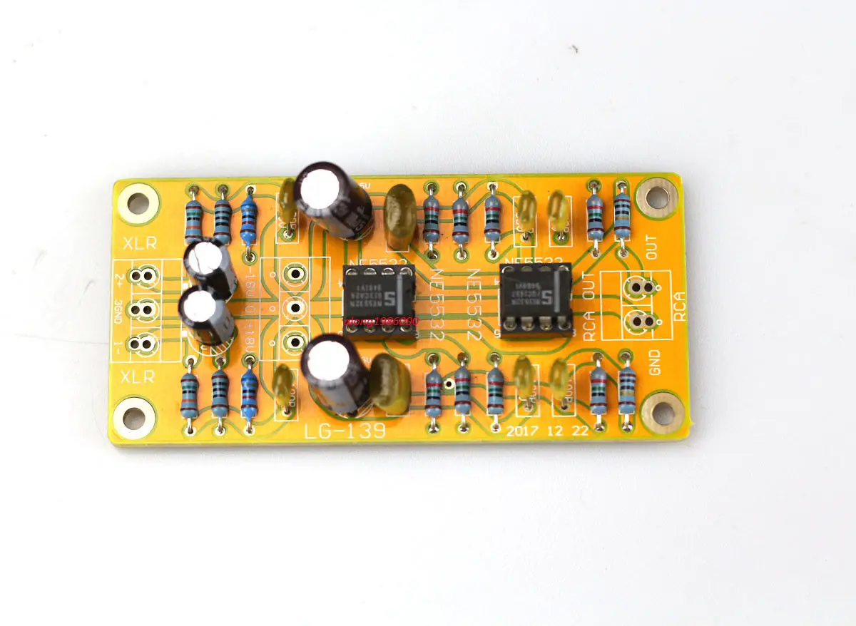 

ZEROZONE Balanced XLR TO Single-ended RCA Output Board / Ultra Low Distortion L5-24