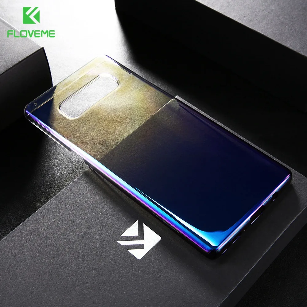 Flovem Sexy Новый чехол для Samsung Galaxy Note 8 Чехол прохладный PC Градиент Blue Ray S7 S6 край Цвет