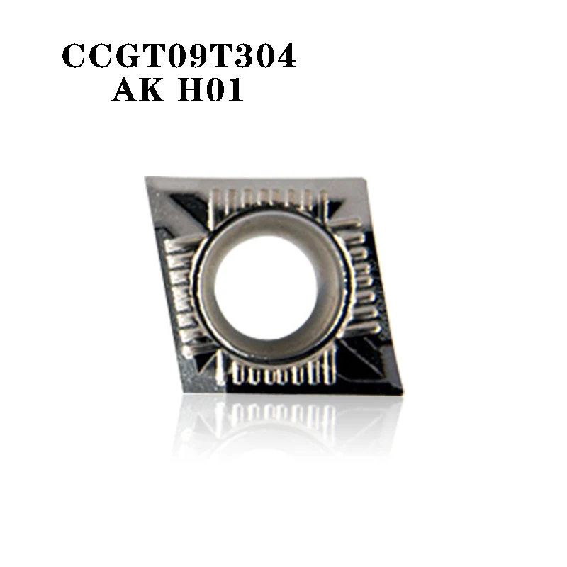 20 шт. CCGT09T304 AK H01 CCGT 09T304 алюминиевый резак лезвие вставка для режущего инструмента токарный инструмент с ЧПУ Инструменты AL+ оловянный сплав дерева