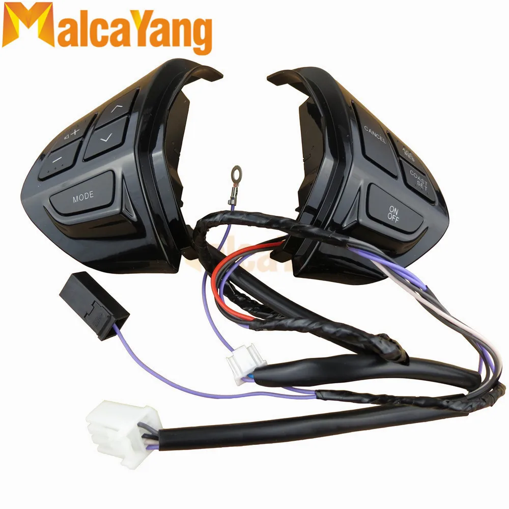 Для Mitsubishi Outlander 2007-2012 Bluetooth телефон круиз контроль руль переключатель черный
