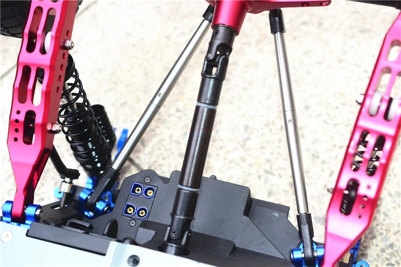 Жесткая сталь #45 утолщенный задний приводной вал (дизайн поперечной головки) 3 шт.