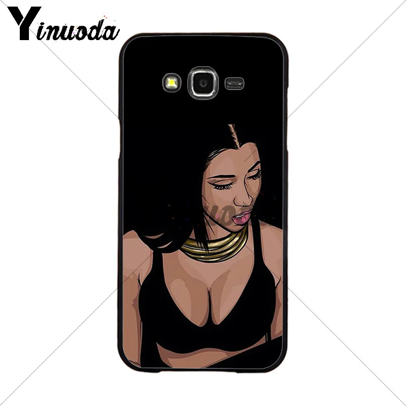 Yinuoda Cardi B Nicki Minaj новейший модный роскошный чехол для телефона Samsung 2015J1 J5 J7 2016J1 J3 Note3