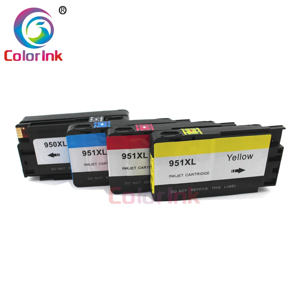 Цвет чернил для hp 950XL для 951XL для hp 950 чернильный картридж 950 951 hp Officejet Pro 8600 8610 8615 8620 8630 8625 8660 8680 принтер