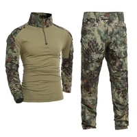 gen2 army uniform bdu kryptek mandrake camouflage hunting clothes tactical combat shirt pants men airsoft sniper military suit