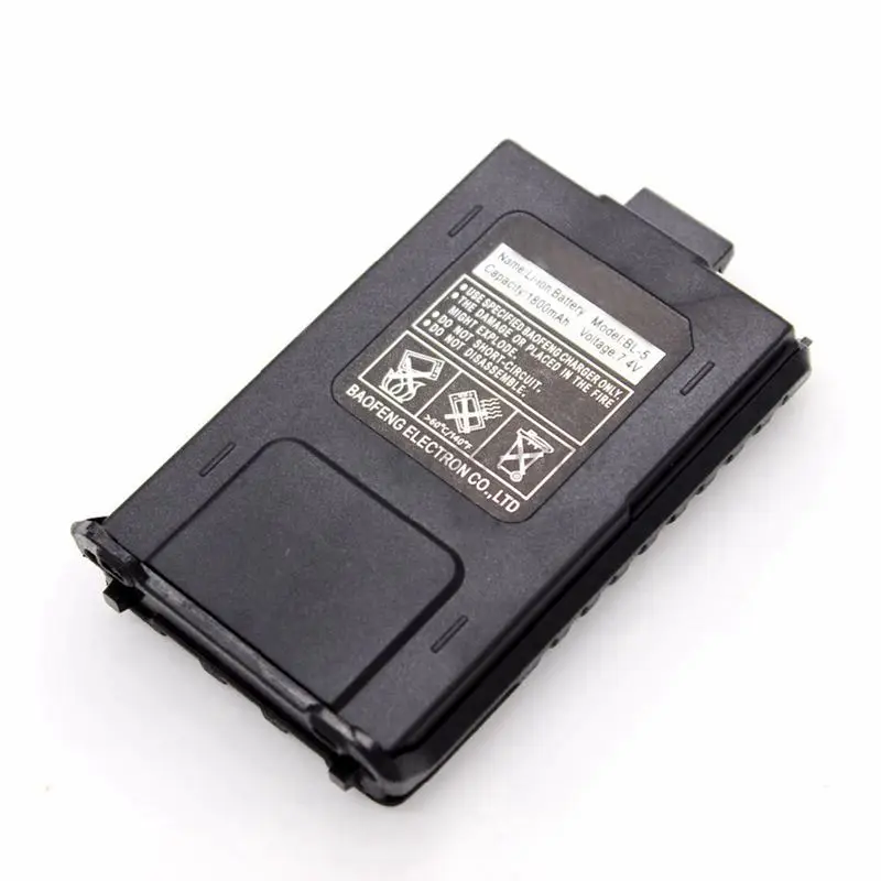 800 мА/ч, BL-5 литий-ионный аккумулятор Baofeng uv5r Батарея для РАДИОТЕЛЕФОНА Walkie Talkie “иди и аксессуары для Baofeng UV 5R Uv-5re 5ra Uv 5r Батарея