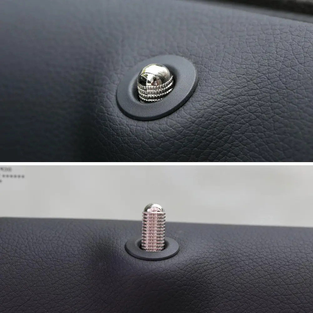 BBQ@FUKA 4x Metal Auto Car Interior Front Rear Door Lock Pin Knob Cover Fit For Benz GLC 2015 | Автомобили и мотоциклы