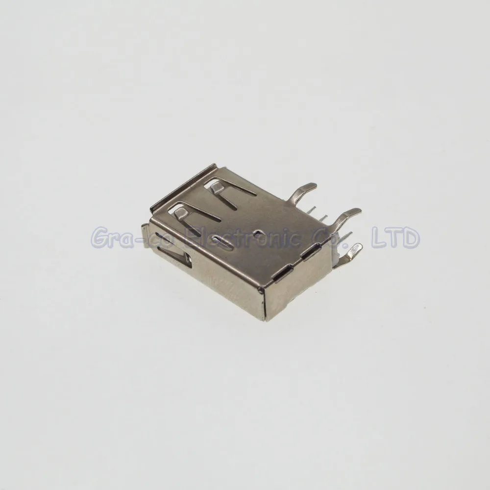 20 шт. AF USB A гнездо с боковой вставкой типа 90 градусов вертикальной кромкой|socket amd|usb