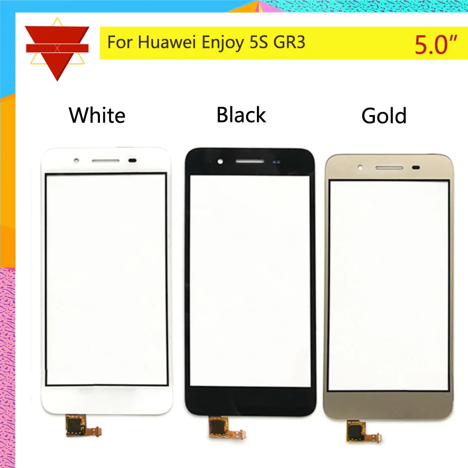 Новый сенсорный экран 5 0 дюйма для Huawei Enjoy 5S GR3 TAG L21 L01 L03 дигитайзер переднее стекло