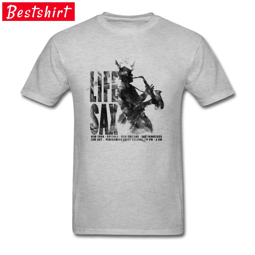 Футболки Life Sax Нью Йорк футболка Джез Джеффри саксофон популярные мужские