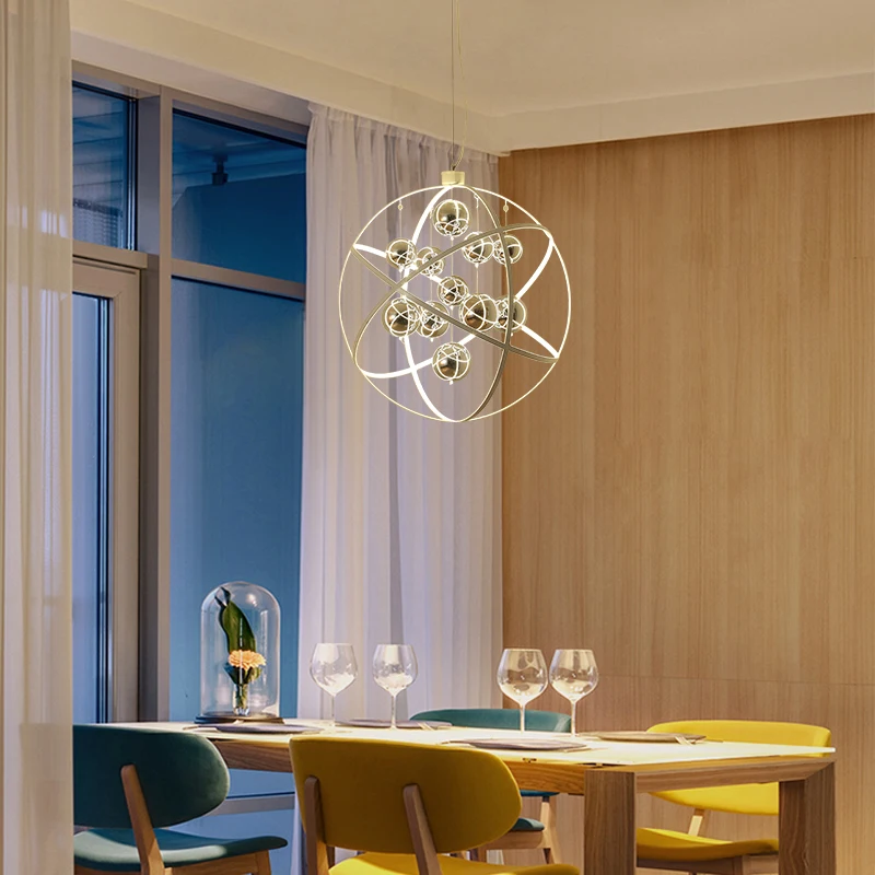 Современная люстра креативная личность кабинет спальня коридор лампа простая