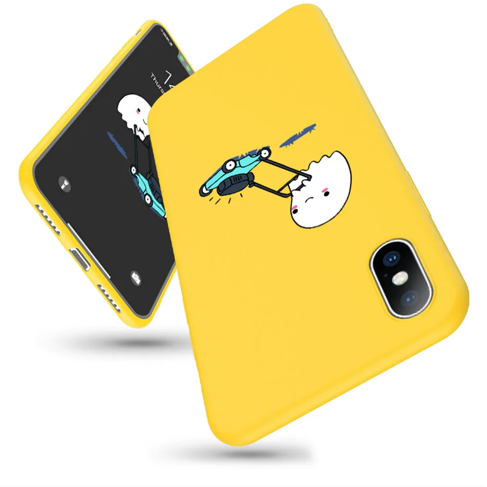 Чехол для телефона Lovebay с рисунком динозавра из мультфильма для iPhone 11 Pro Max X XR XS MAX 6 6s 7 8 Plus с сердечком из мягкого ТПУ чехол для iPhone 5 5S se