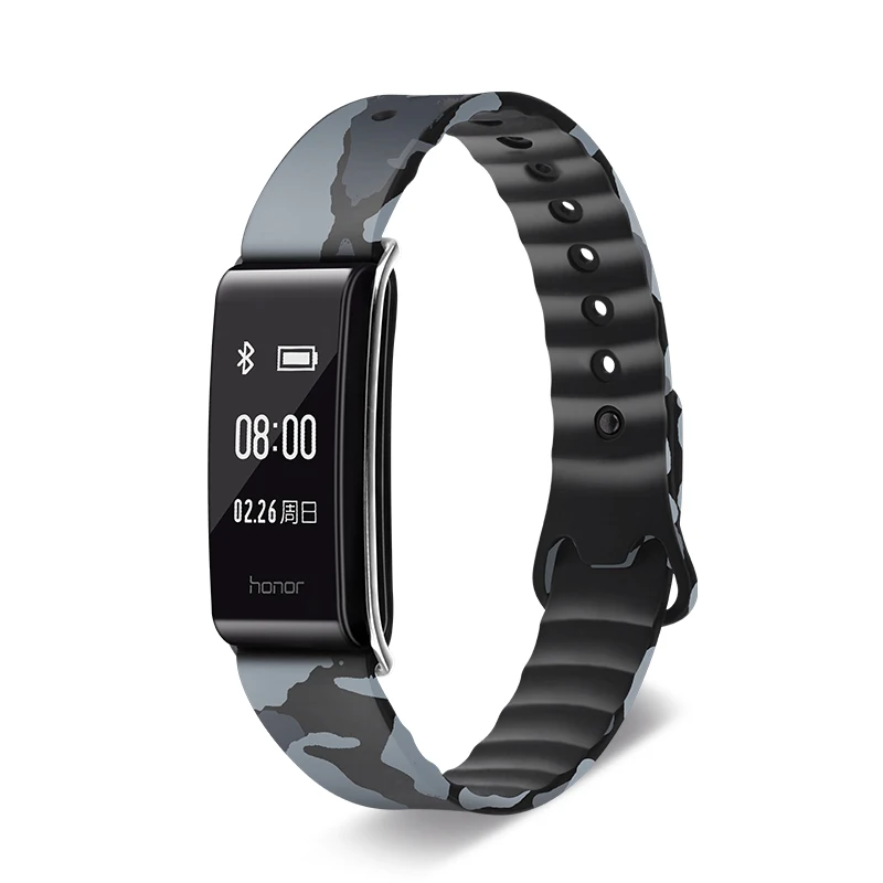 9 Силиконовый ремешок для huawei band A2 Спортивный Браслет замена Смарт часы браслет свежий вид красочный камуфляж спортивный ремешок - Цвет ремешка: 9