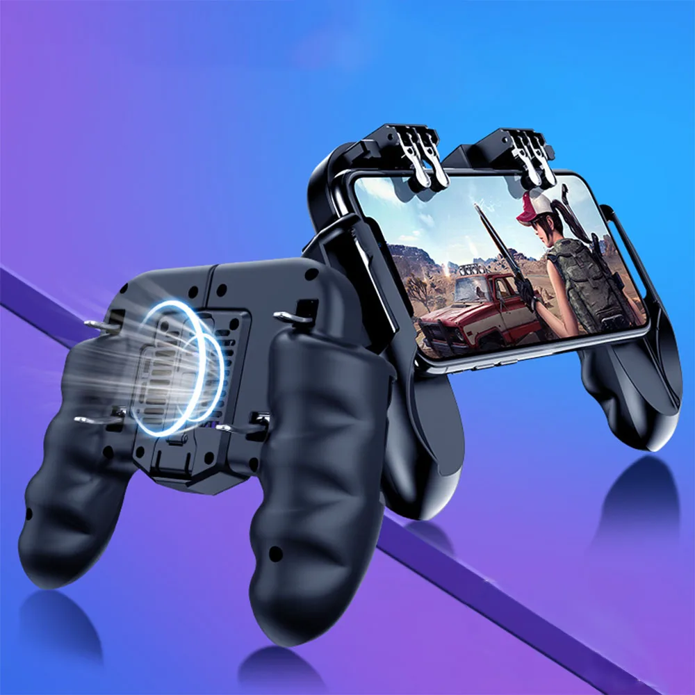 Теплоотдача геймпад для PUBG мобильный контроллер игровая консоль Android IOS джойстик