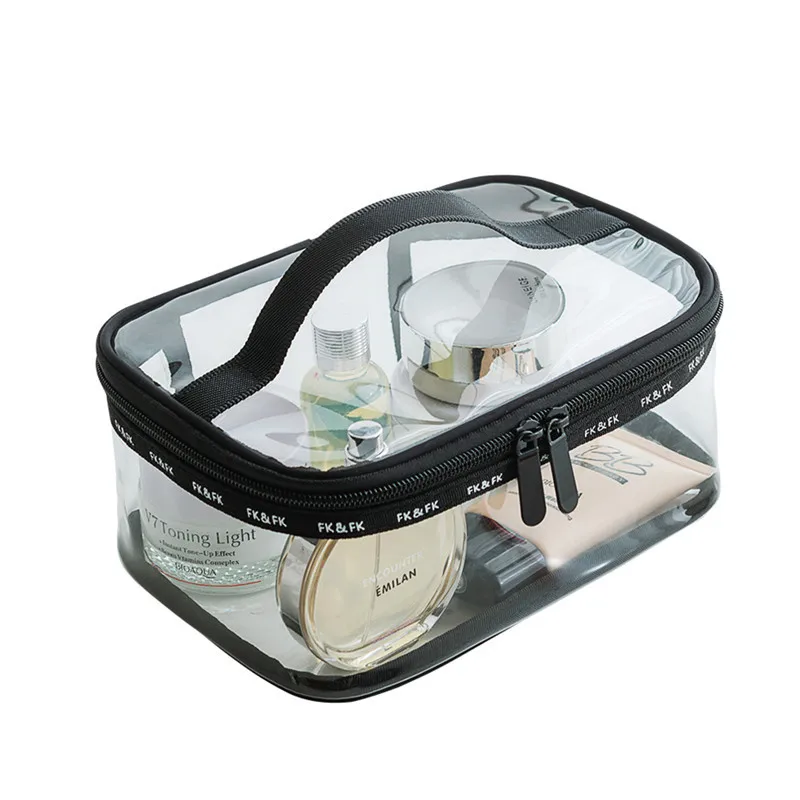 Прозрачная Водонепроницаемая косметичка для путешествий из ПВХ|Косметички| |
