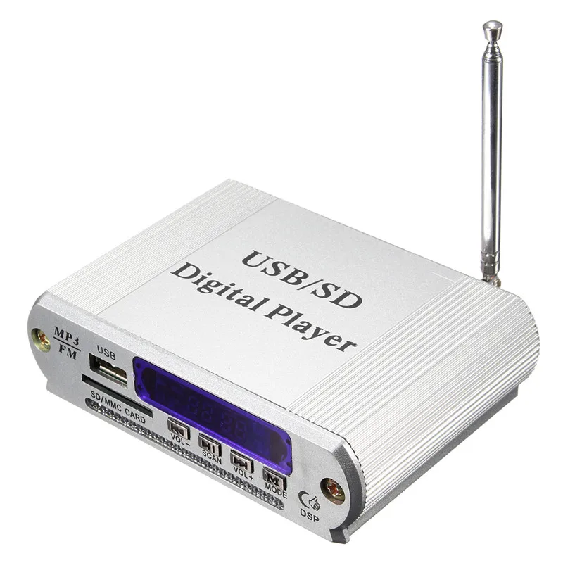 Новое поступление высокое качество мини mp3 плеер USB цифровой FM радио пульт