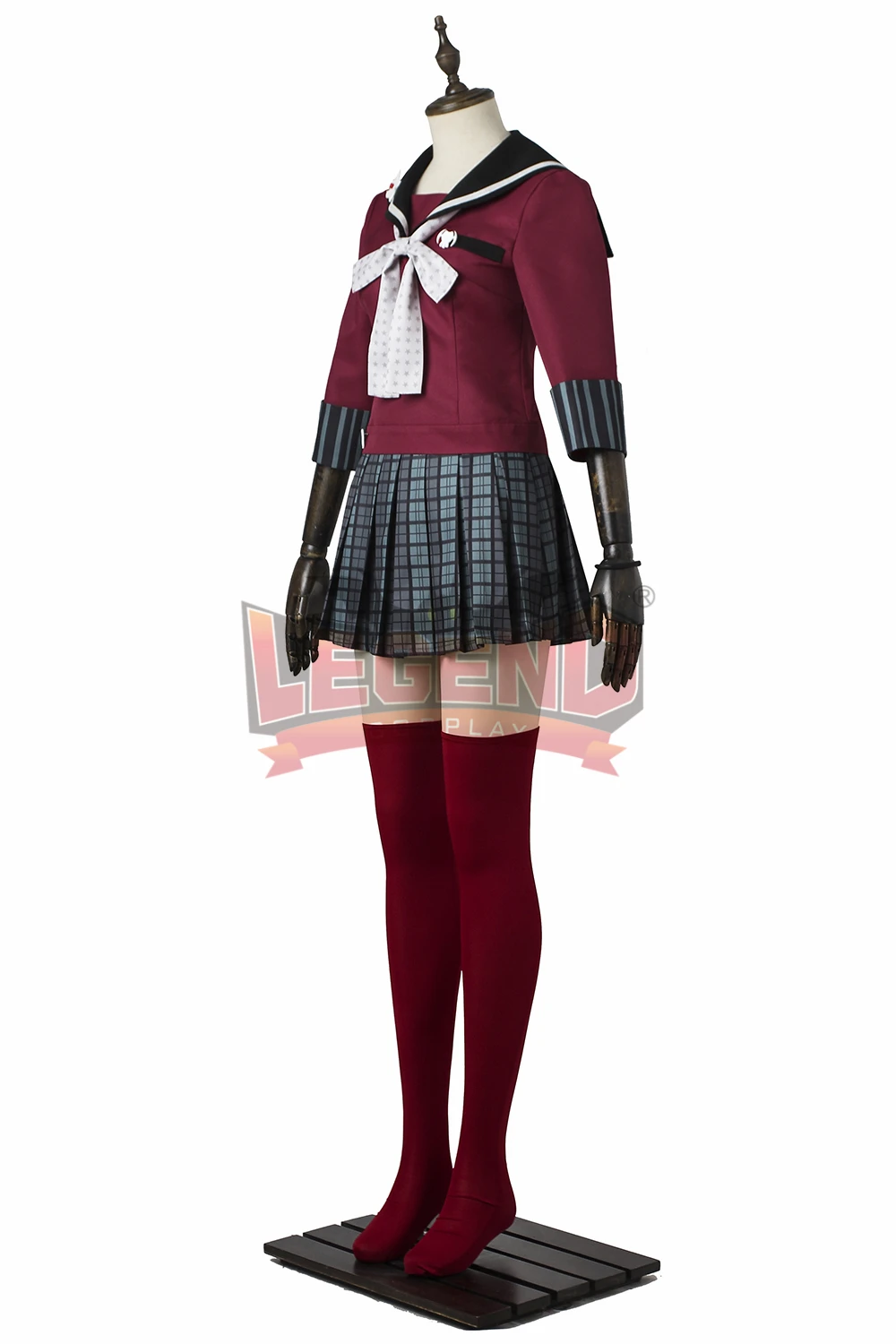 Danganronpa V3: убийство Harmony Harukawa Маки Косплэй костюм для взрослых на Хэллоуин