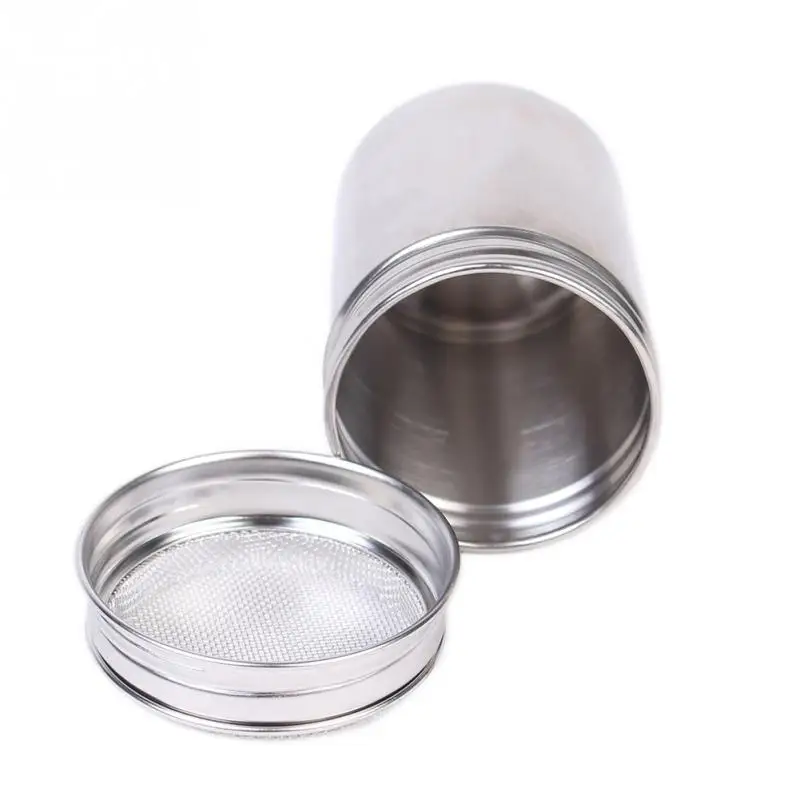 Какао порошок Сахар Шоколад Шейкер Duster Кофе Капучино Латте Подрассевная Крышка