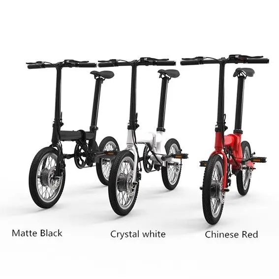 Складной велосипед Велосипедный Спорт Ebike 16 дюймов 36 В 250 Вт мотор Двигатель